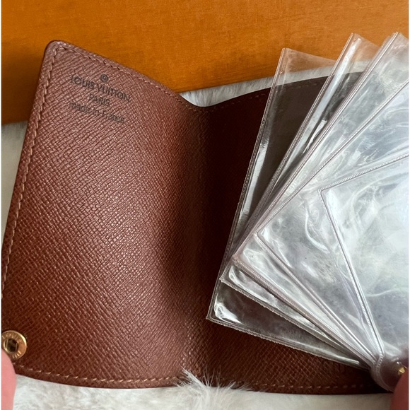 🚫SOLD🚫 Authentic Louis Vuitton Porte Cartes Card Case Organizer - Picture 10 of 11
